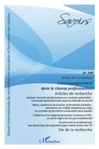 L'accompagnement dans le champ professionnel_cover