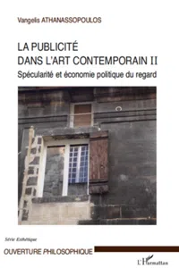 La publicité dans l'art contemporain_cover