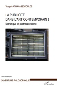 La publicité dans l'art contemporain_cover