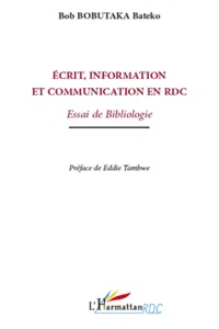 Ecrit, information et communication en RDC_cover