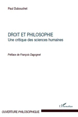 Droit et philosophie