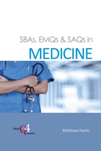 SBAs, EMQs & SAQs in MEDICINE_cover