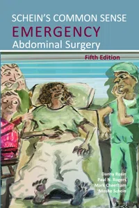 Schein's Common Sense Emergency Abdominal Surgery, 5th Edition_cover