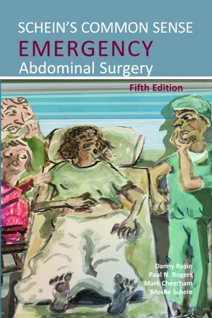 Schein's Common Sense Emergency Abdominal Surgery, 5th Edition