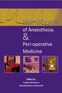 Handbook of Anaesthesia & Peri-operative Medicine_cover