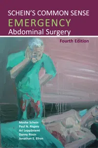 Schein's Common Sense Emergency Abdominal Surgery, 4th Edition_cover