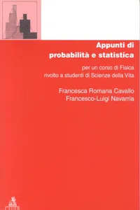 Appunti di probabilità e statistica_cover