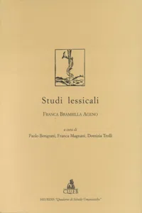 Studi lessicali_cover