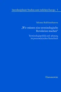 "Wir müssen eine terminologische Revolution machen"_cover