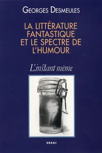 La littérature fantastique et le spectre de l'humour_cover