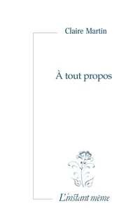 À tout propos_cover