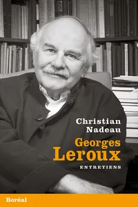 Georges Leroux_cover