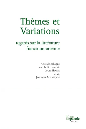 Thèmes et variations