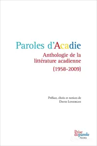 Paroles d'Acadie_cover