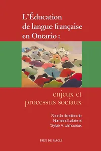 L'Éducation de langue française en Ontario_cover