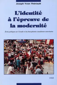 L'Identité à l'épreuve de la modernité_cover