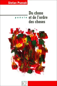 Du chaos et de l'ordre des choses_cover