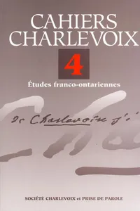 Cahiers Charlevoix 4_cover