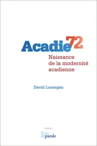 Acadie 72_cover