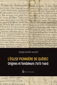 Église pionnière de Québec_cover