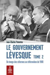 Gouvernement Lévesque, tome 2_cover