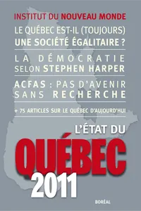 L'État du Québec 2011_cover