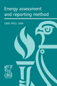 Energy assessment and reporting method_cover