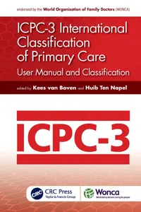 ICPC-3 International Classification of Primary Care_cover