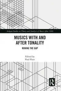 Musics with and after Tonality_cover