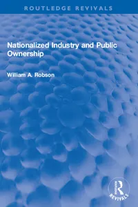 Nationalized Industry and Public Ownership_cover