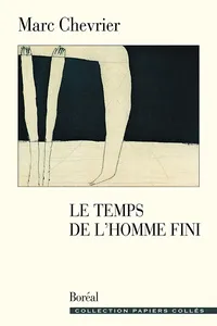 Le Temps de l'homme fini_cover