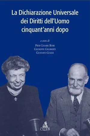 La Dichiarazione Universale dei Diritti dell'Uomo cinquant'anni dopo