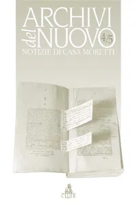 Archivi del nuovo, n. 4/5 1999_cover