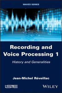 Recording and Voice Processing, Volume 1_cover