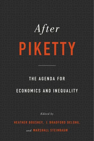 After Piketty