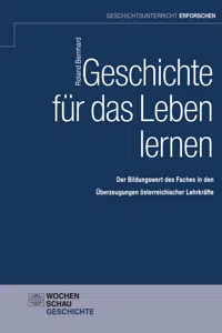 Geschichte für das Leben lernen_cover