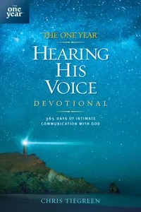 The One Year Hearing His Voice Devotional_cover