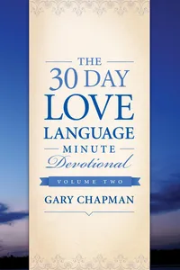 The 30-Day Love Language Minute Devotional Volume 2_cover