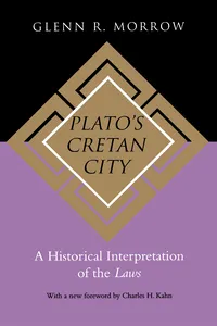 Plato's Cretan City_cover