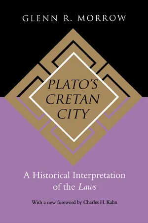 Plato's Cretan City