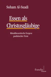 Essen als Christusgläubige_cover