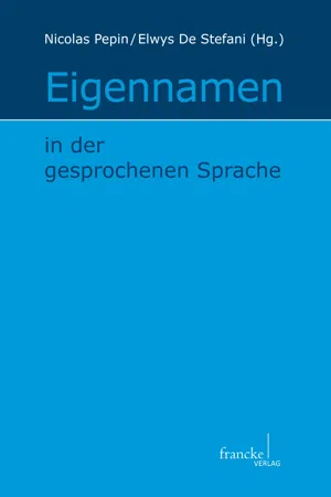 Eigennamen in der gesprochenen Sprache