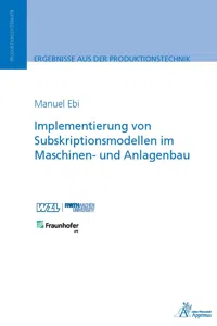 Implementierung von Subskriptionsmodellen im Maschinen- und Anlagenbau_cover