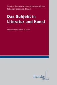 Das Subjekt in Literatur und Kunst_cover