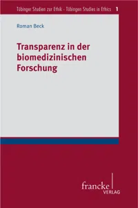 Transparenz in der biomedizinischen Forschung_cover