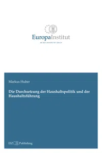 Die Durchsetzung der Haushaltspolitik und der Haushaltsführung_cover