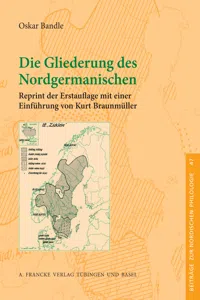 Die Gliederung des Norgermanischen_cover