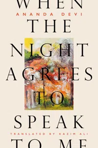 When the Night Agrees to Speak to Me_cover