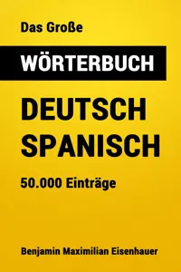 Das Große Wörterbuch Deutsch - Spanisch_cover
