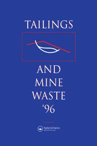 Tailings and Mine Waste 1996_cover